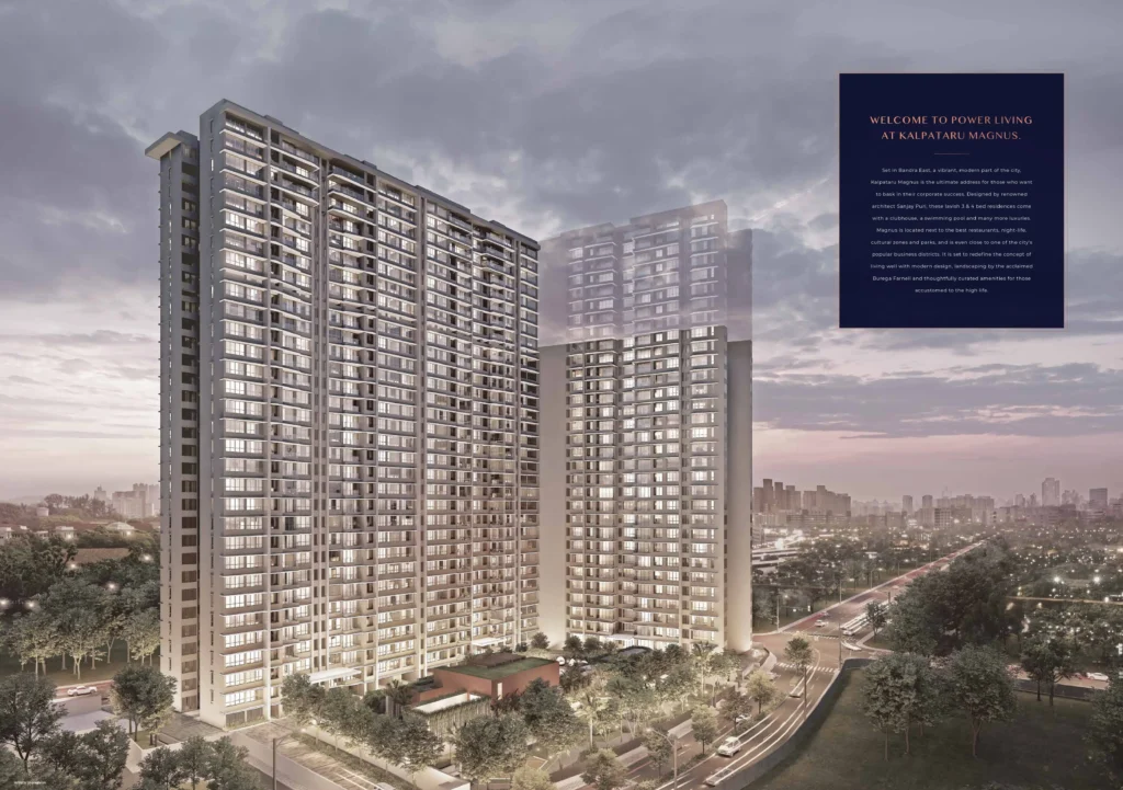 Kalpataru magnus Off BKC bandra Elevation